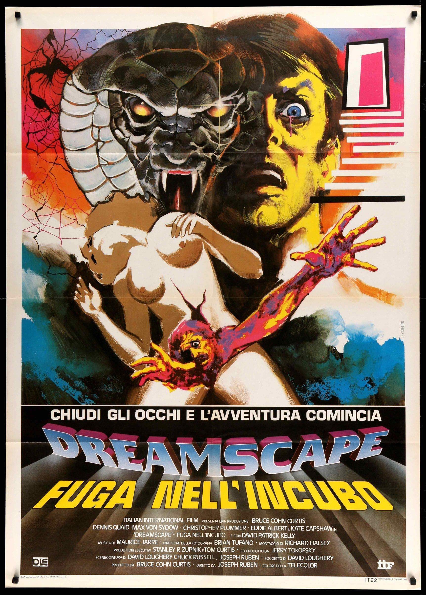 Dreamscape (1984) original movie poster for sale at Original Film Art - Vintage Movie Posters