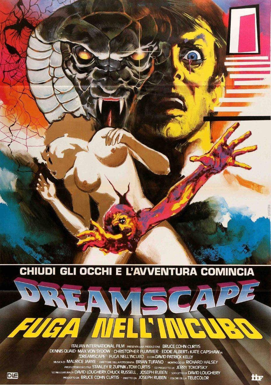 Dreamscape (1984) original movie poster for sale at Original Film Art