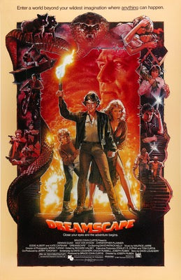 Dreamscape (1984) original movie poster for sale at Original Film Art