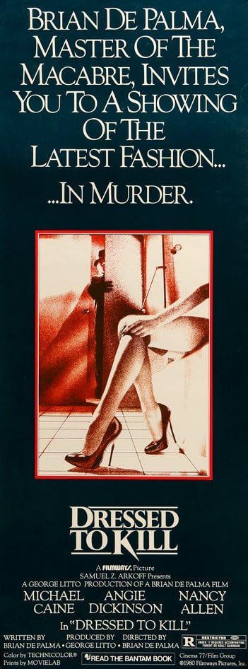 Dressed to Kill (1980) original movie poster for sale at Original Film Art