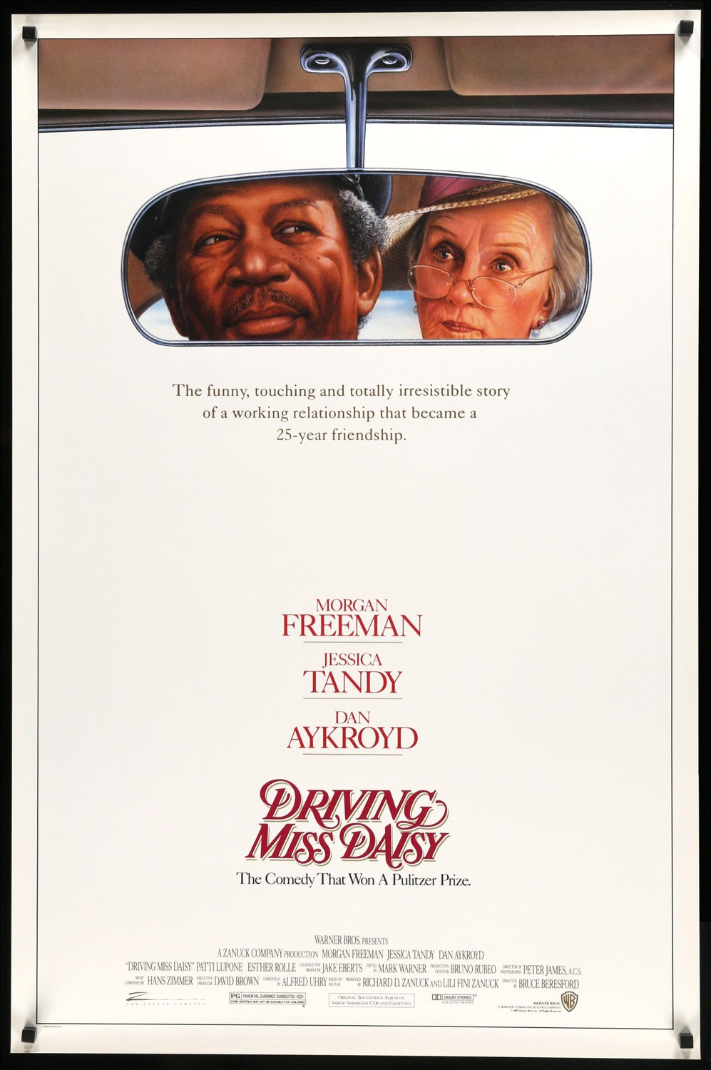 Driving Miss Daisy (1989) original movie poster for sale at Original Film Art