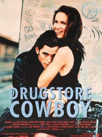 Drugstore Cowboy (1989) original movie poster for sale at Original Film Art - Vintage Movie Posters