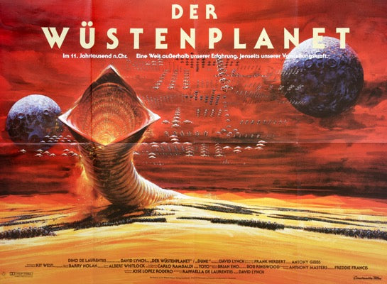 Dune (1984) original movie poster for sale at Original Film Art - Vintage Movie Posters