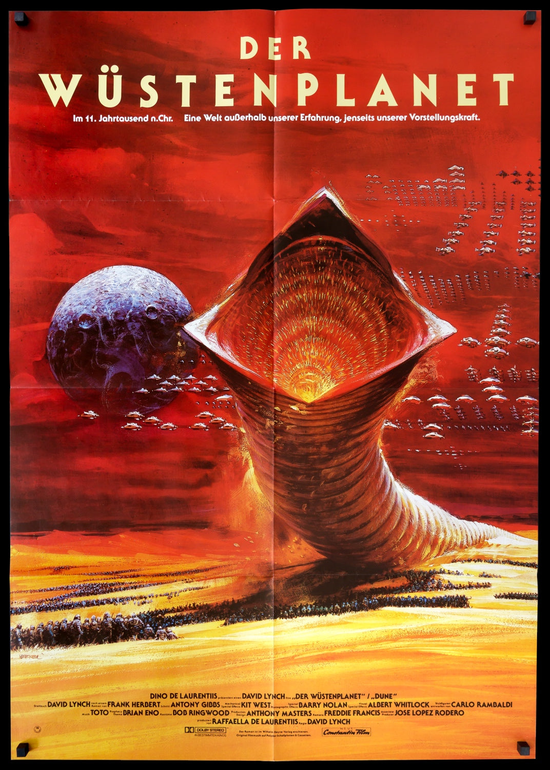 Dune (1984) original movie poster for sale at Original Film Art - Vintage Movie Posters