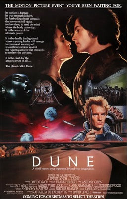 Dune (1984) original movie poster for sale at Original Film Art