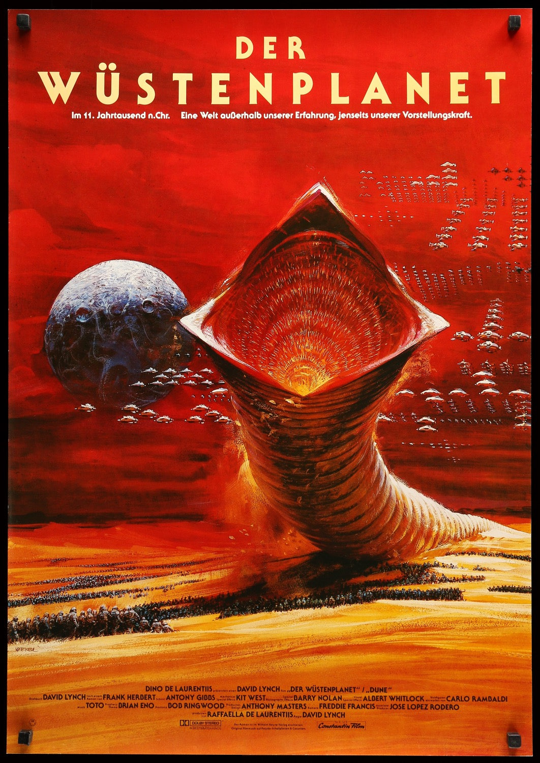 Dune (1984) original movie poster for sale at Original Film Art - Vintage Movie Posters
