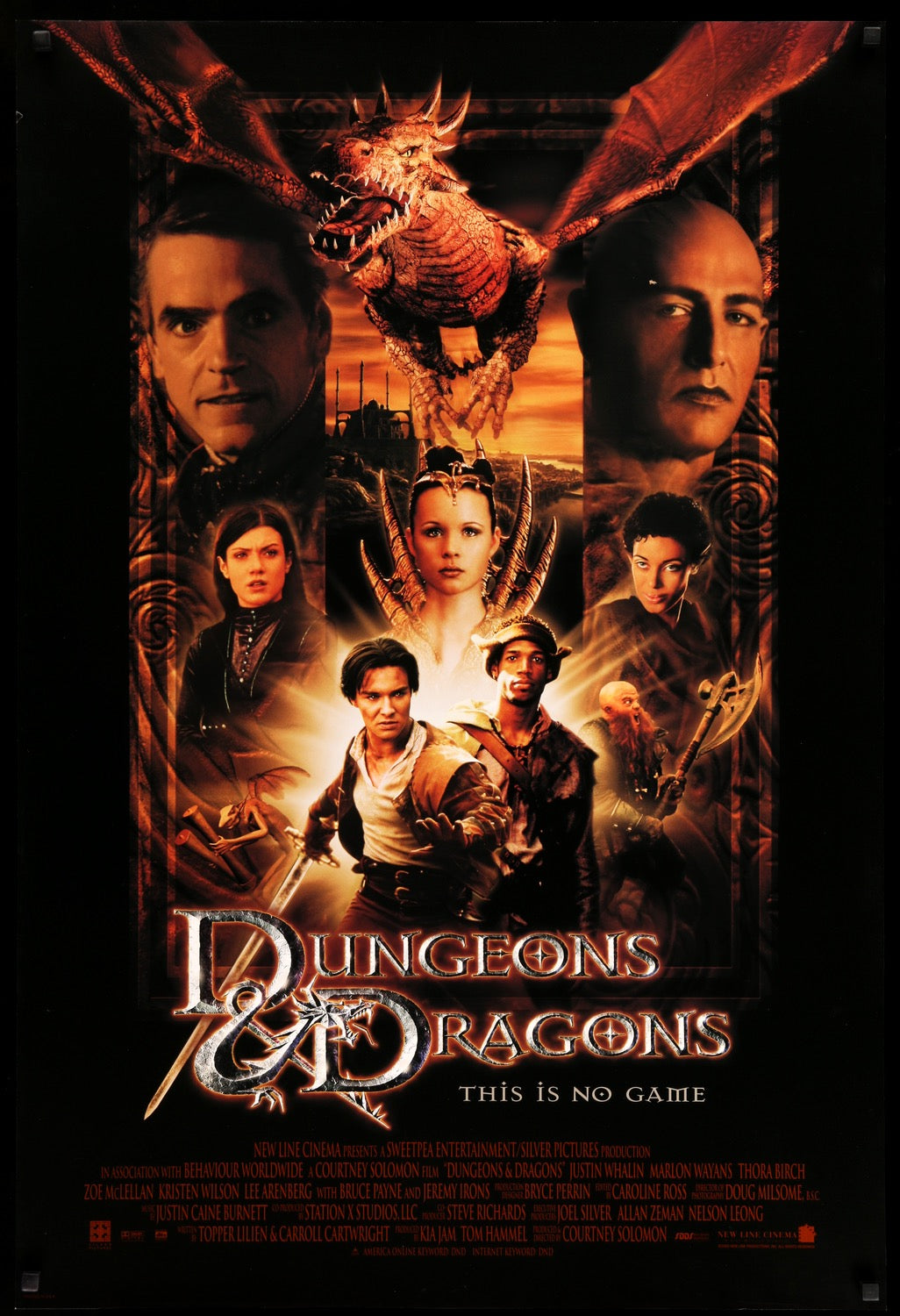 Dungeons and Dragons (2000) original movie poster for sale at Original Film Art