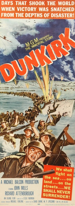 Dunkirk (1958) original movie poster for sale at Original Film Art - Vintage Movie Posters