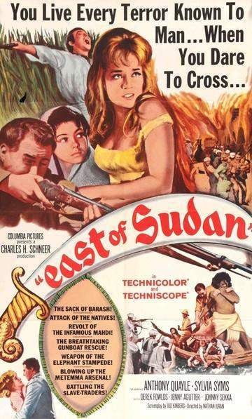 East of Sudan (1964) original movie poster for sale at Original Film Art