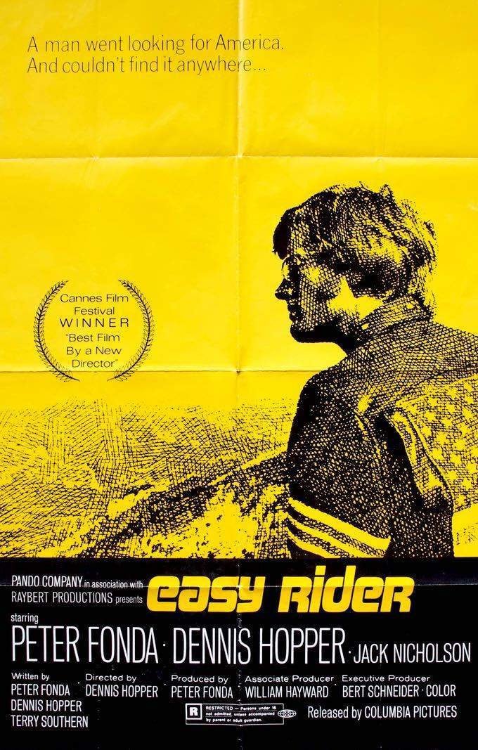 Easy Rider (1969) original movie poster for sale at Original Film Art - Vintage Movie Posters