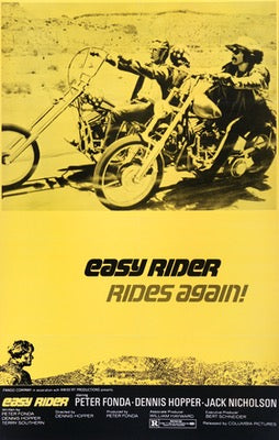 Easy Rider (1969) Original R72 One-Sheet Movie Poster - Original
