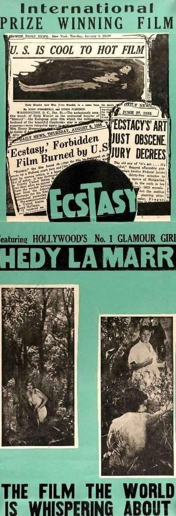 Ecstasy (1933) original movie poster for sale at Original Film Art - Vintage Movie Posters