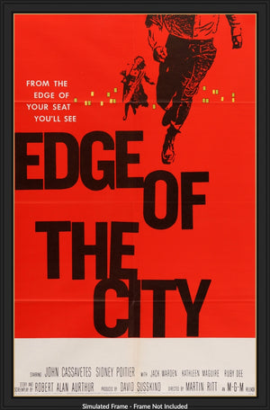 Edge of the City (1957) original movie poster for sale at Original Film Art