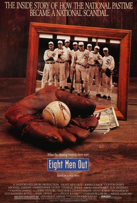 Eight Men Out (1988) original movie poster for sale at Original Film Art