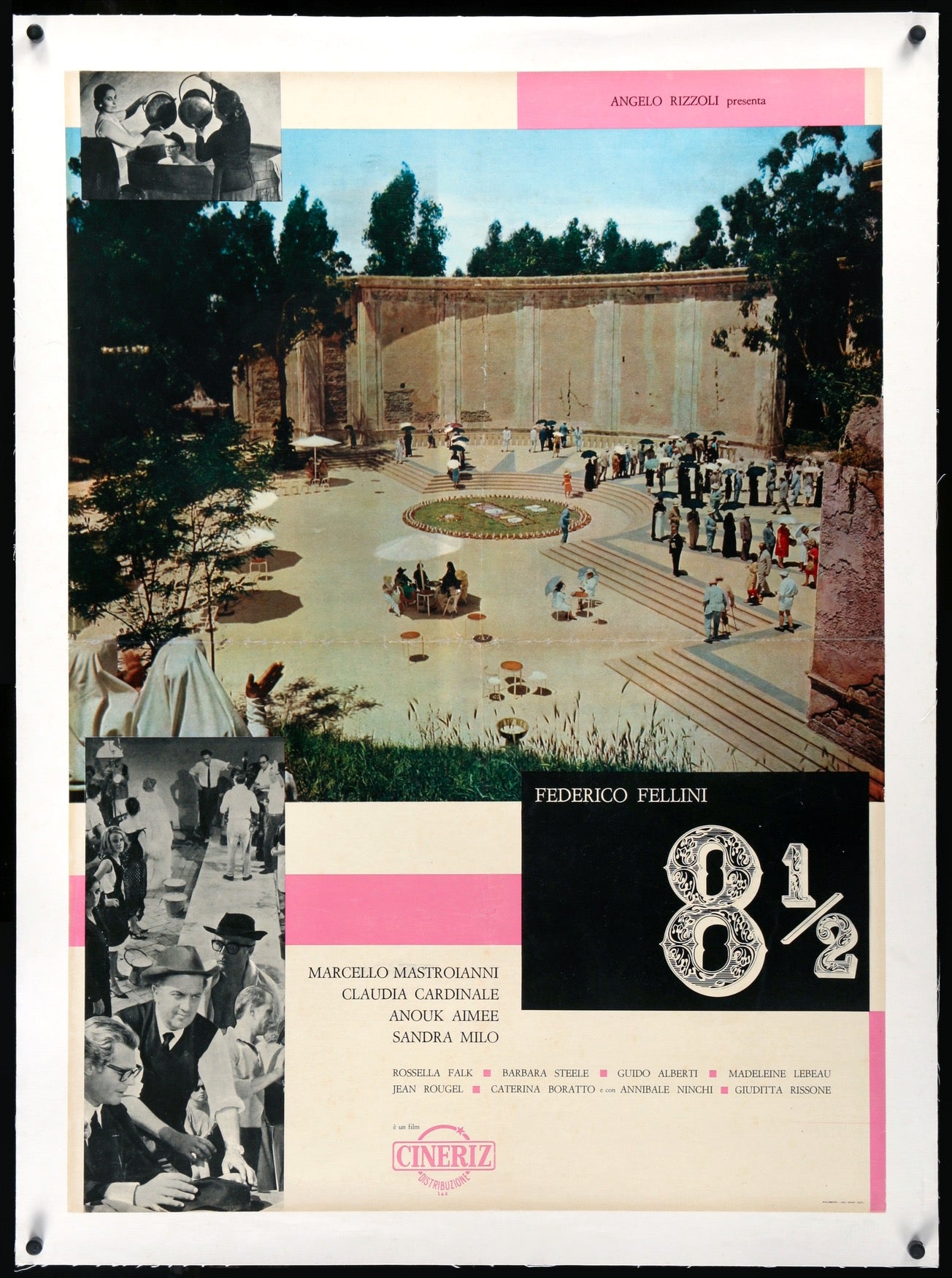 8 1/2 (1963) original movie poster for sale at Original Film Art
