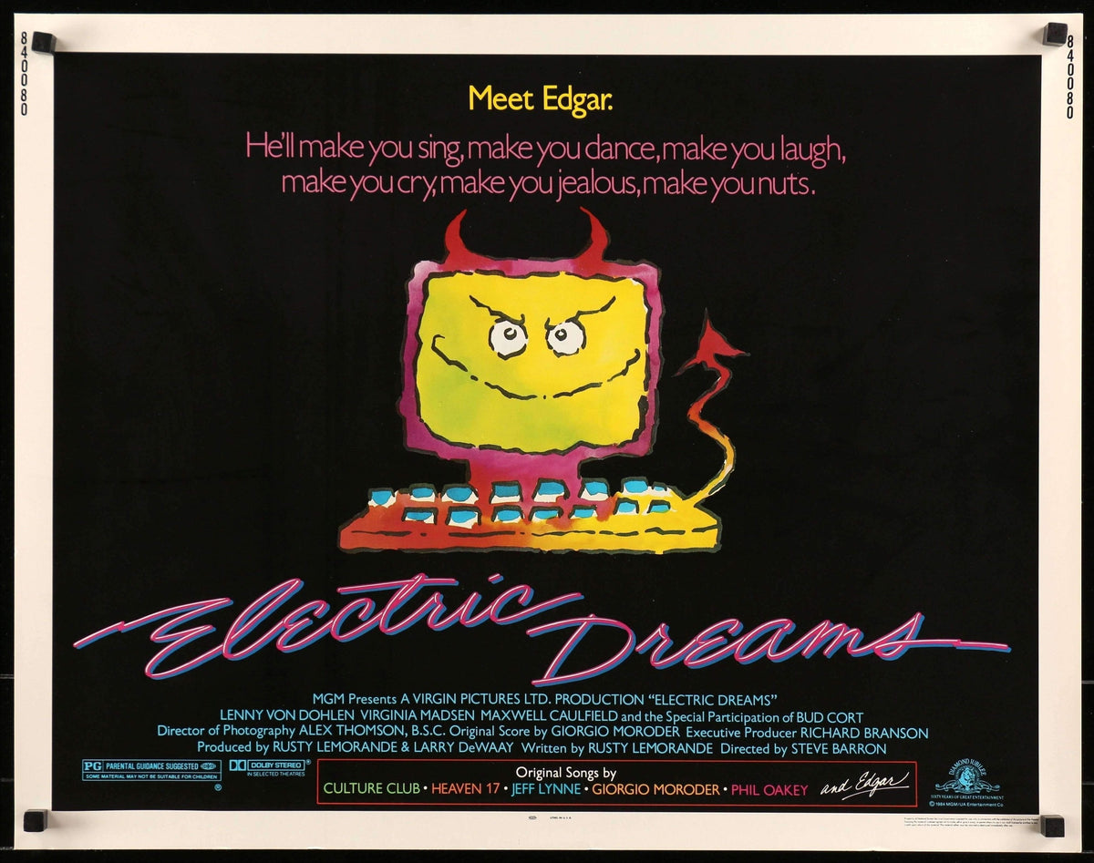 Electric Dreams (1984) original movie poster for sale at Original Film Art