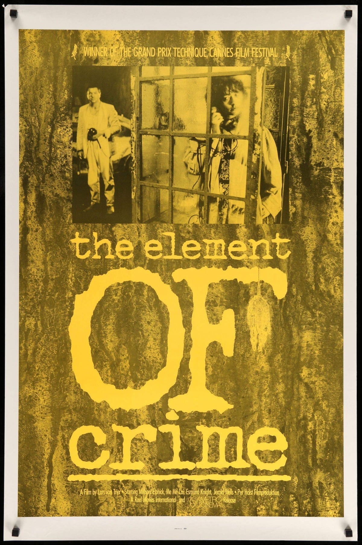 Element of Crime (1984) original movie poster for sale at Original Film Art - Vintage Movie Posters