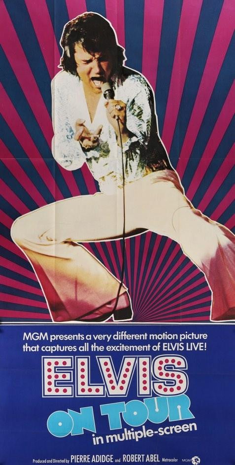 Elvis On Tour (1972) original movie poster for sale at Original Film Art - Vintage Movie Posters