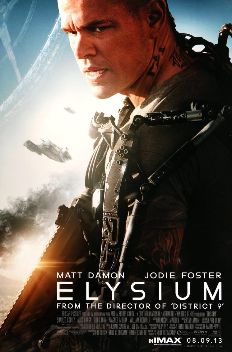 Elysium (2013) original movie poster for sale at Original Film Art - Vintage Movie Posters
