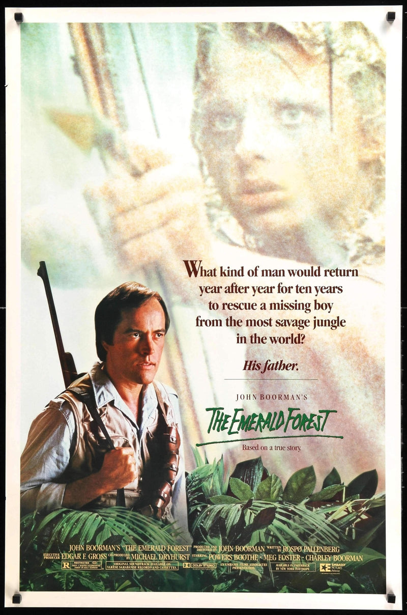 Emerald Forest (1985) Original OneSheet Movie Poster Original Film