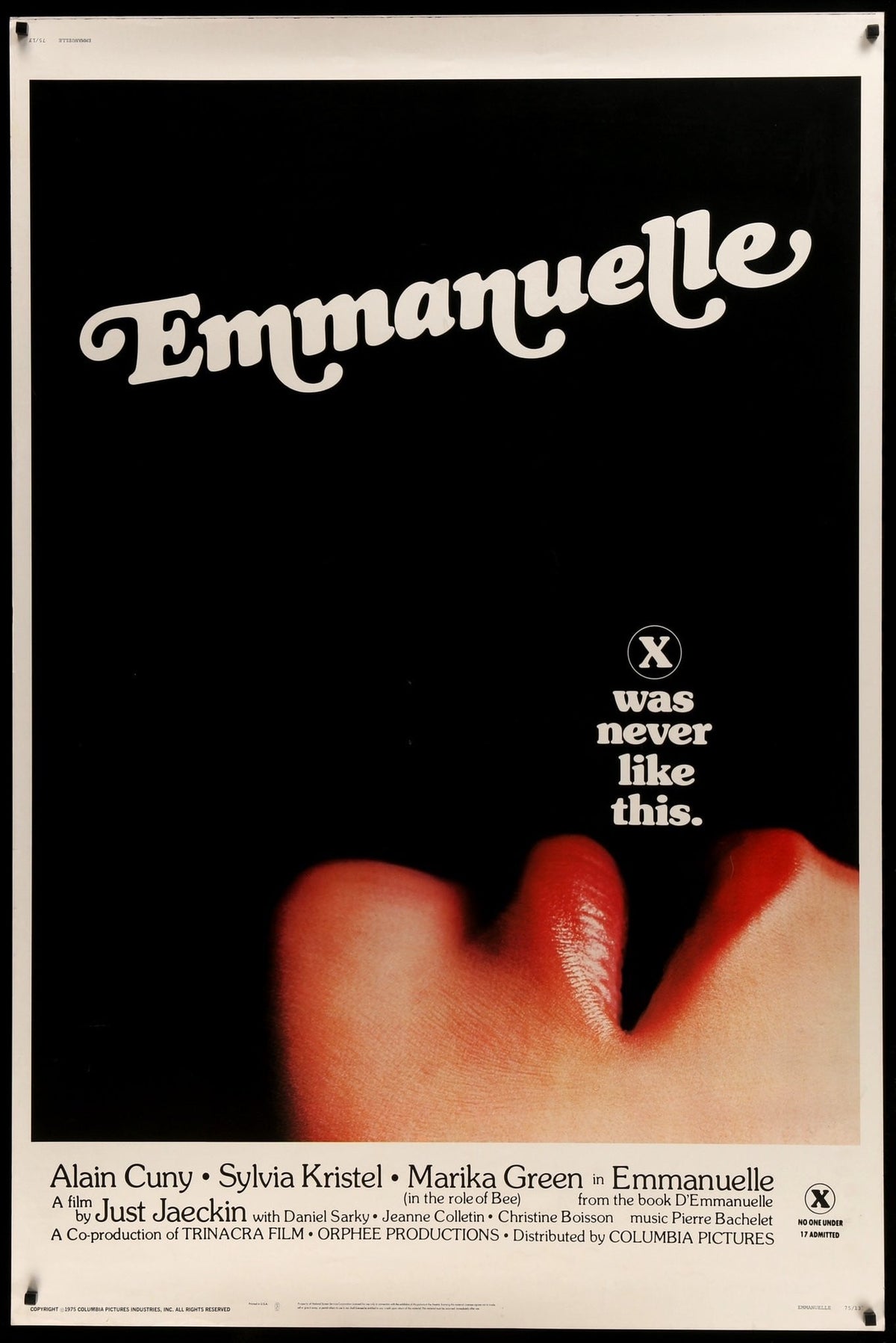Emmanuelle (1974) original movie poster for sale at Original Film Art