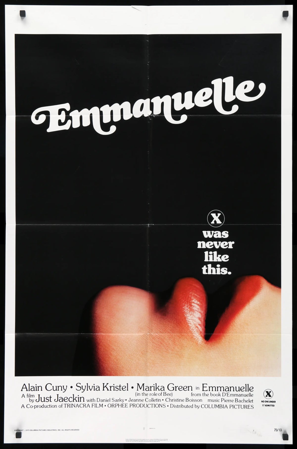 Emmanuelle (1974) original movie poster for sale at Original Film Art - Vintage Movie Posters