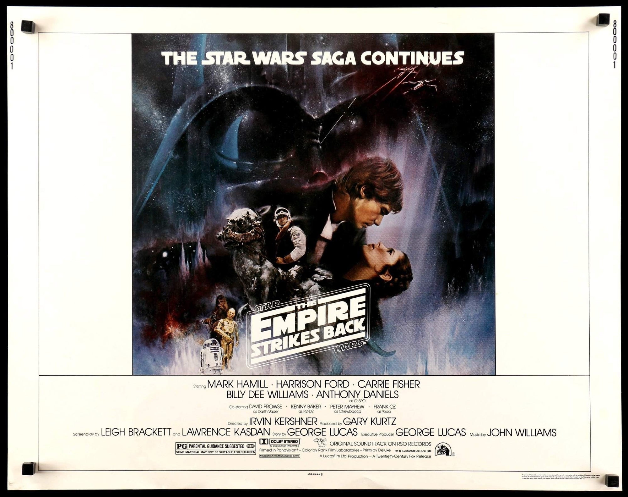 Empire Strikes Back (1980) original movie poster for sale at Original Film Art