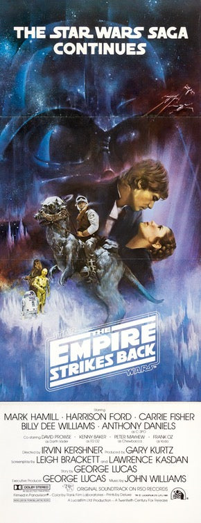 Empire Strikes Back (1980) original movie poster for sale at Original Film Art - Vintage Movie Posters