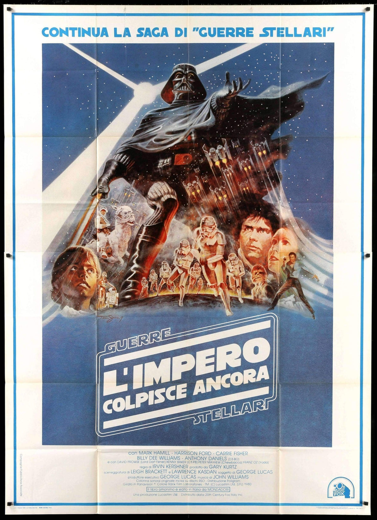 Empire Strikes Back (1980) original movie poster for sale at Original Film Art - Vintage Movie Posters