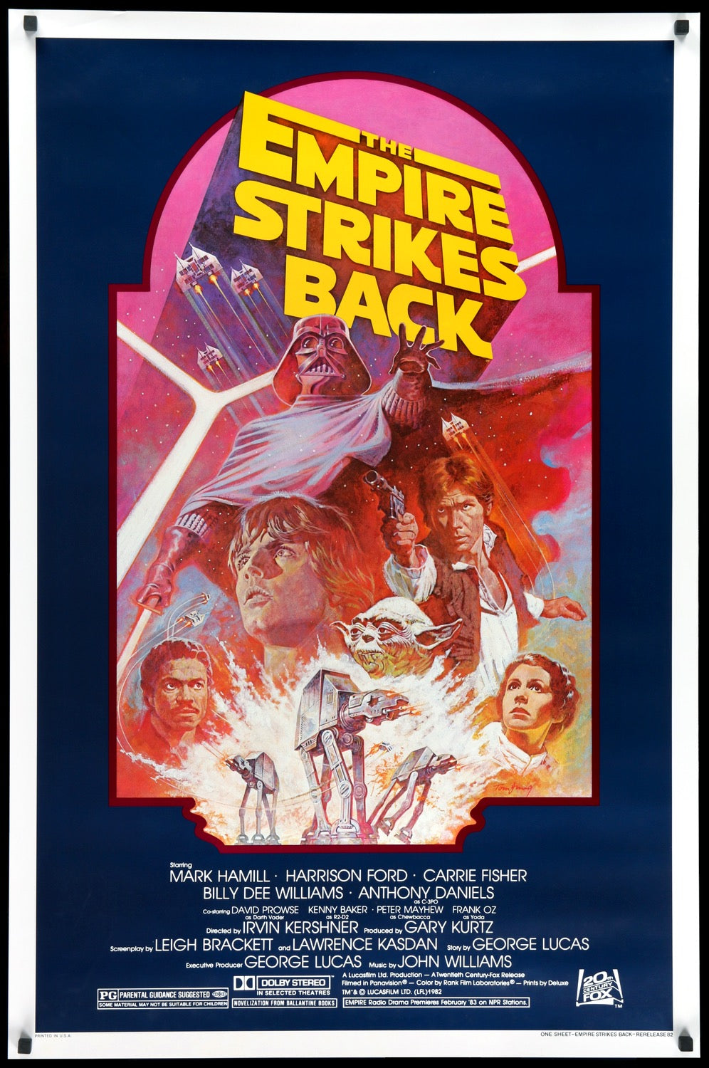 Empire Strikes Back (1980) original movie poster for sale at Original Film Art - Vintage Movie Posters
