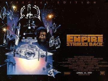 Empire Strikes Back (1980) original movie poster for sale at Original Film Art - Vintage Movie Posters