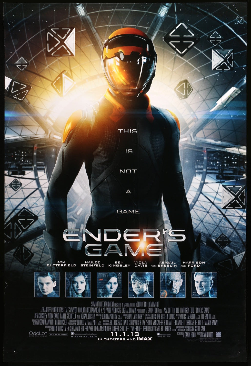 Ender&#39;s Game (2013) original movie poster for sale at Original Film Art