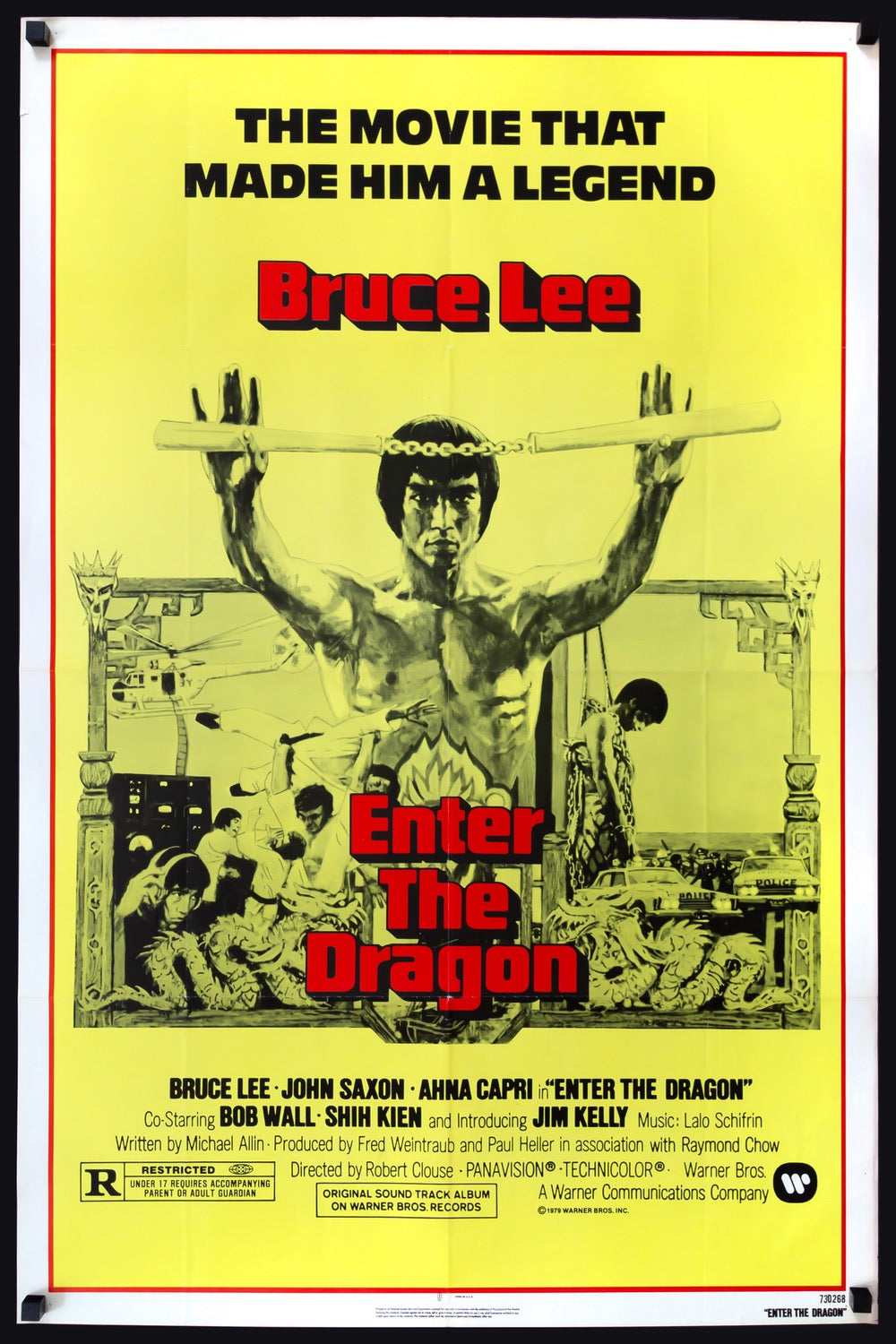 Enter the Dragon (1973) original movie poster for sale at Original Film Art