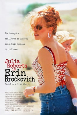 Erin Brockovich (2000) original movie poster for sale at Original Film Art - Vintage Movie Posters