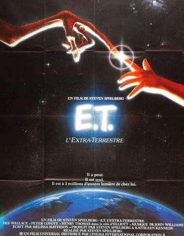 E.T. The Extra Terrestrial (1982) original movie poster for sale at Original Film Art