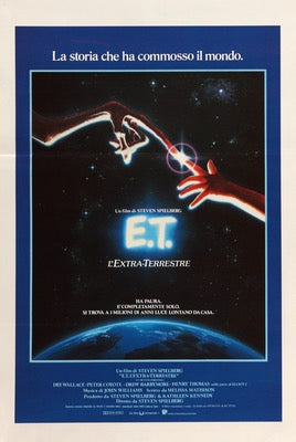 E.T. The Extra Terrestrial (1982) original movie poster for sale at Original Film Art - Vintage Movie Posters