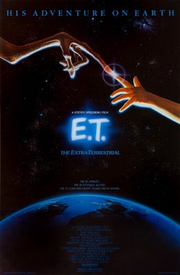 E.T. The Extra Terrestrial (1982) original movie poster for sale at Original Film Art - Vintage Movie Posters