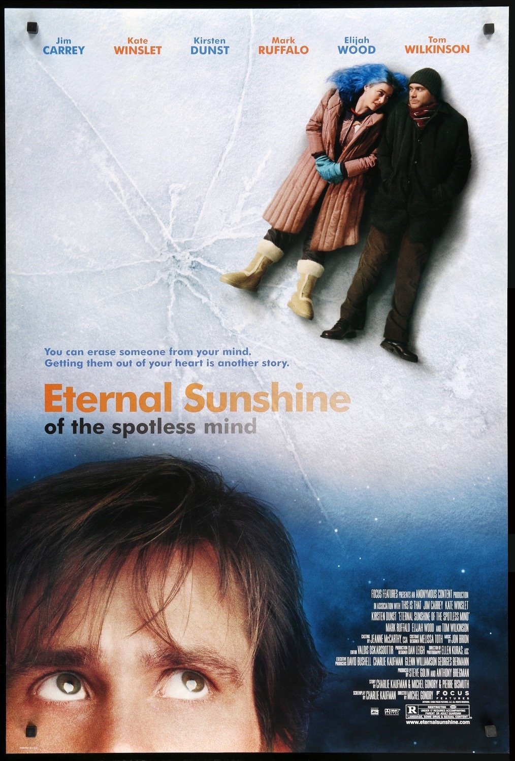 Eternal Sunshine of the Spotless Mind (2004) original movie poster for sale at Original Film Art - Vintage Movie Posters