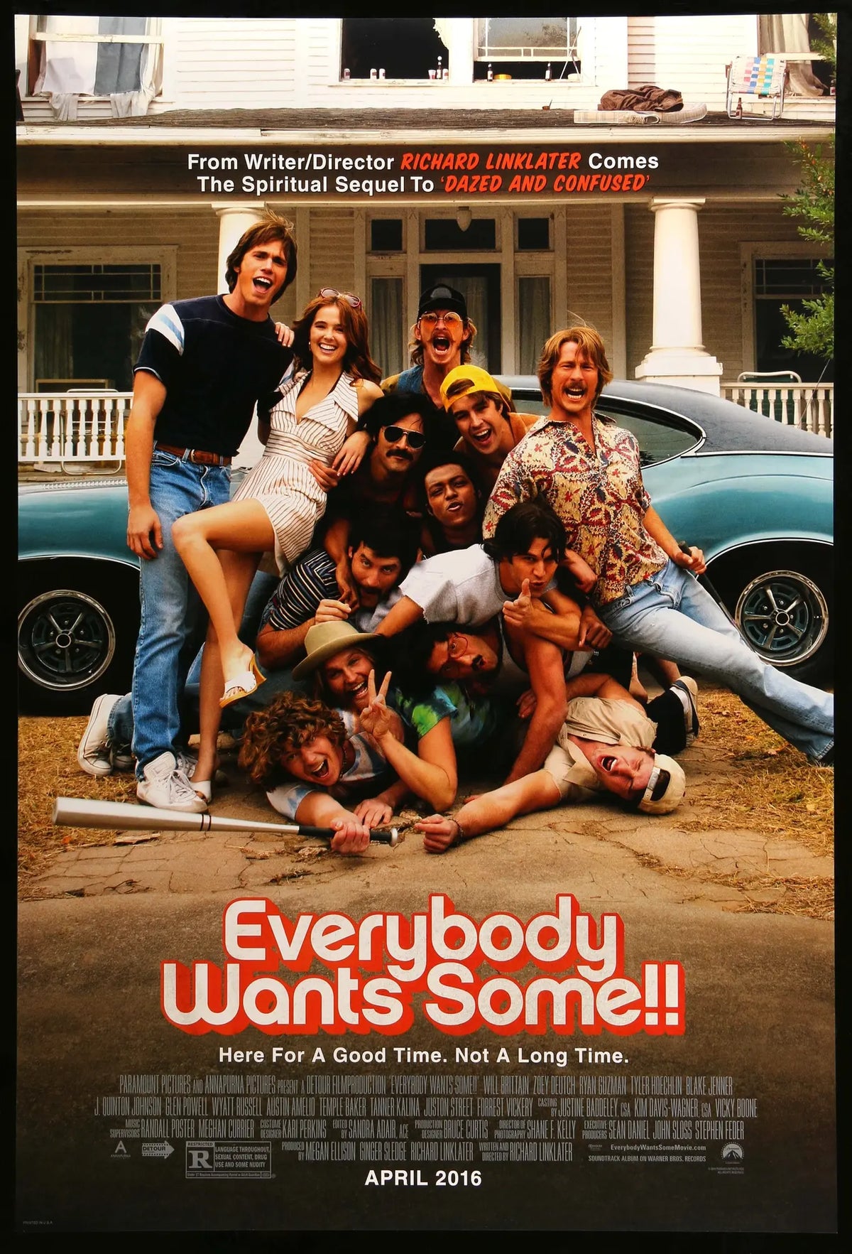 Everybody Wants Some (2016) original movie poster for sale at Original Film Art - Vintage Movie Posters