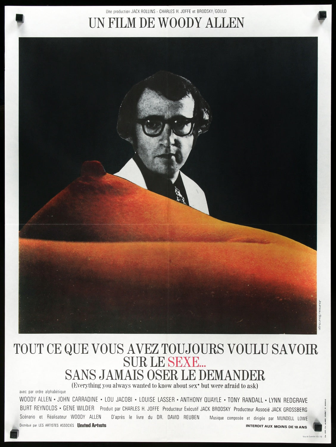 Everything You Always Wanted To Know About Sex (1972) original movie poster for sale at Original Film Art - Vintage Movie Posters