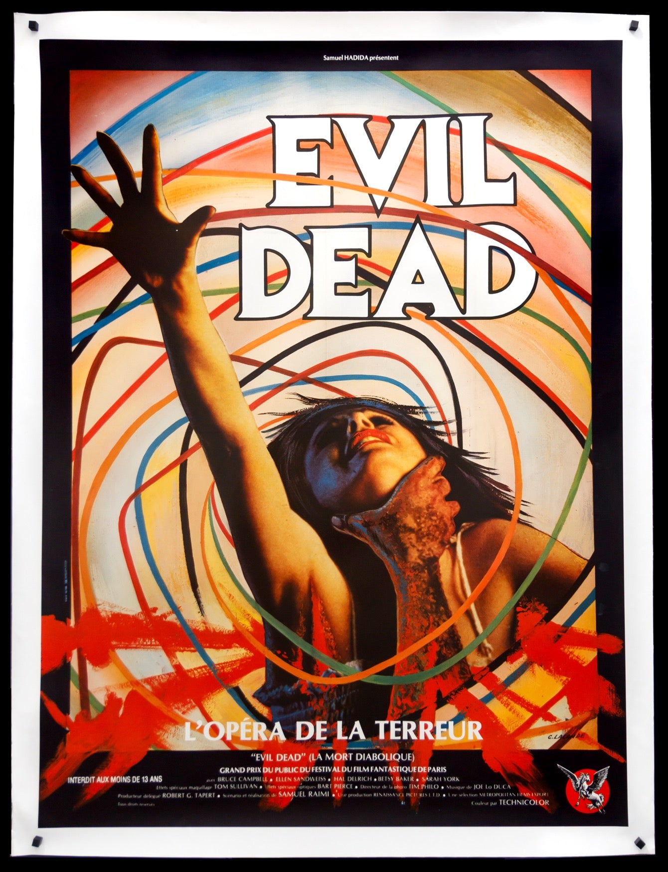 Evil Dead (1981) original movie poster for sale at Original Film Art