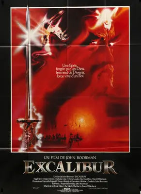 Excalibur (1981) original movie poster for sale at Original Film Art - Vintage Movie Posters