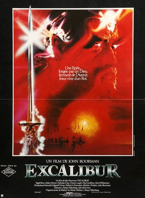 Excalibur (1981) original movie poster for sale at Original Film Art