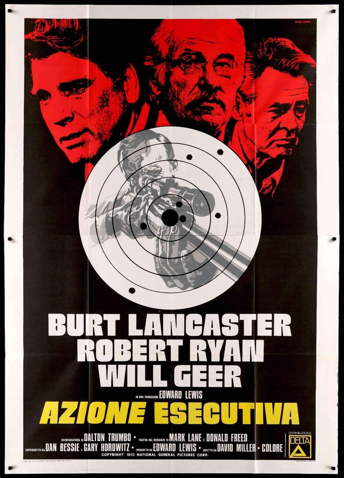 Executive Action (1973) original movie poster for sale at Original Film Art