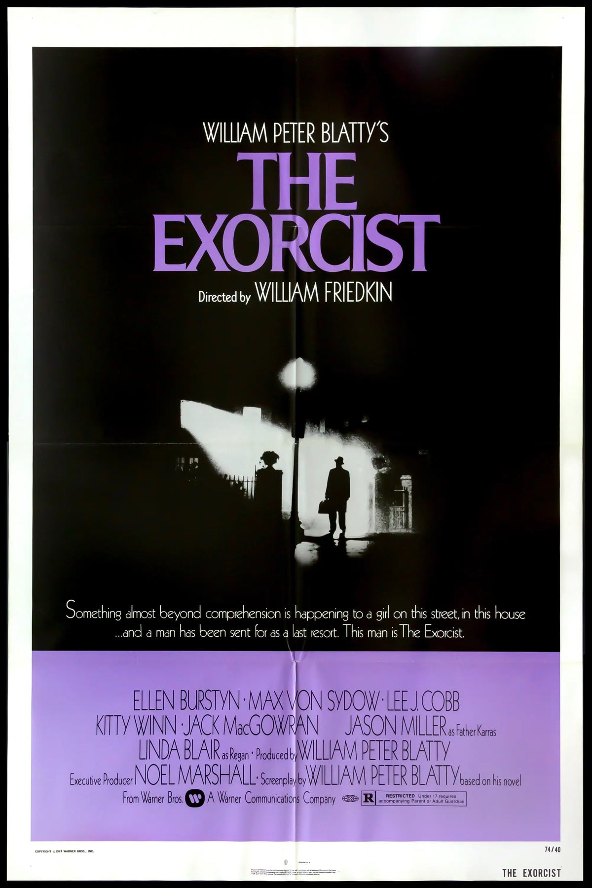 Exorcist (1974) original movie poster for sale at Original Film Art - Vintage Movie Posters
