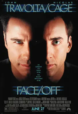 Face/Off (1997) original movie poster for sale at Original Film Art - Vintage Movie Posters