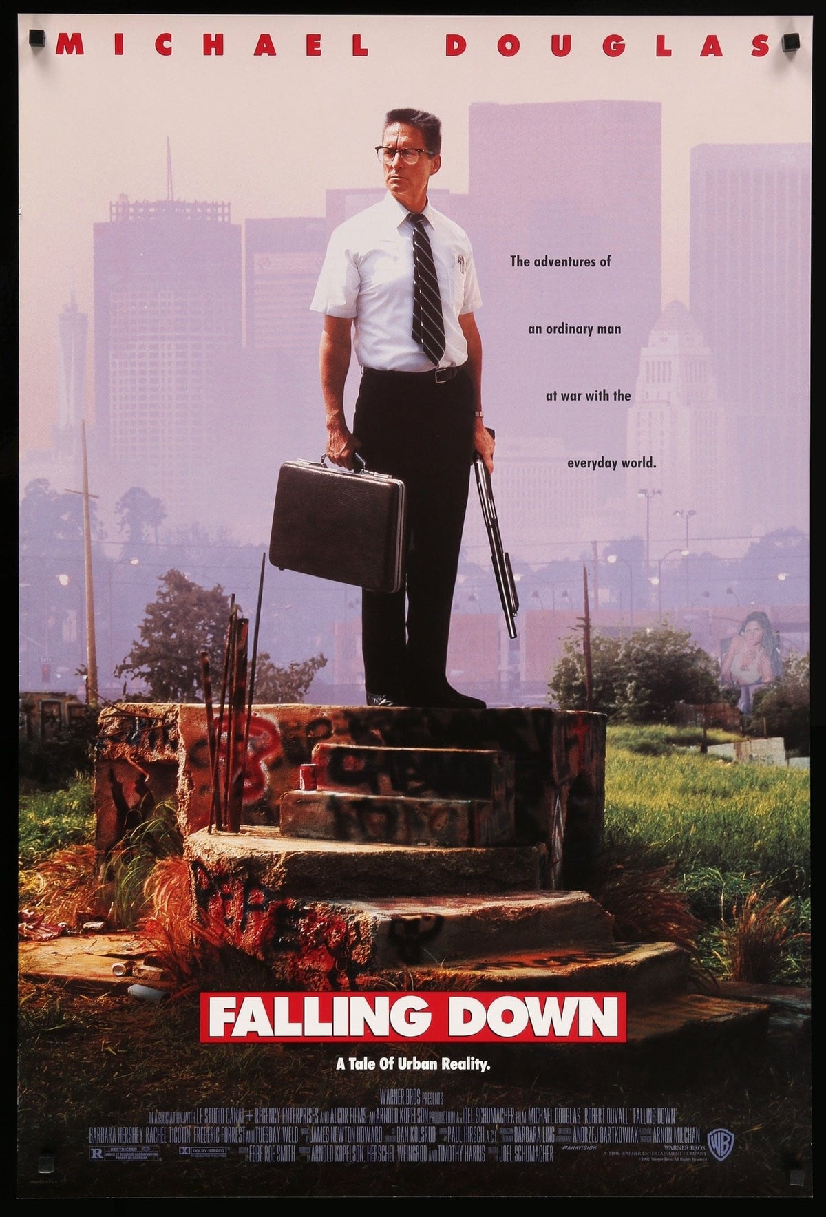 Falling Down (1993) original movie poster for sale at Original Film Art - Vintage Movie Posters