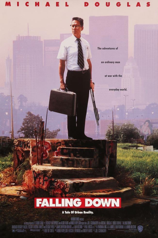 Falling Down (1993) original movie poster for sale at Original Film Art - Vintage Movie Posters