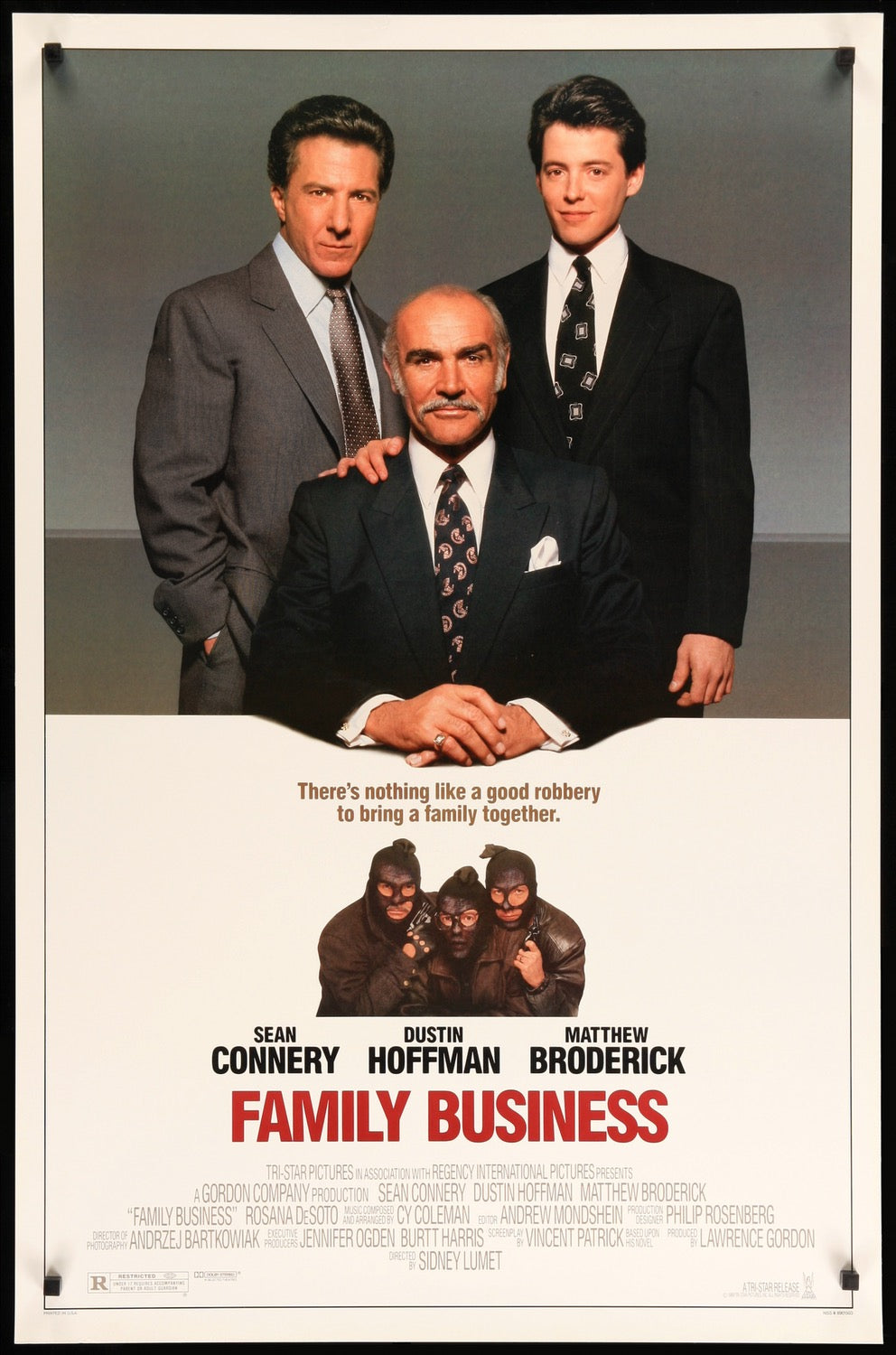 Family Business (1989) original movie poster for sale at Original Film Art