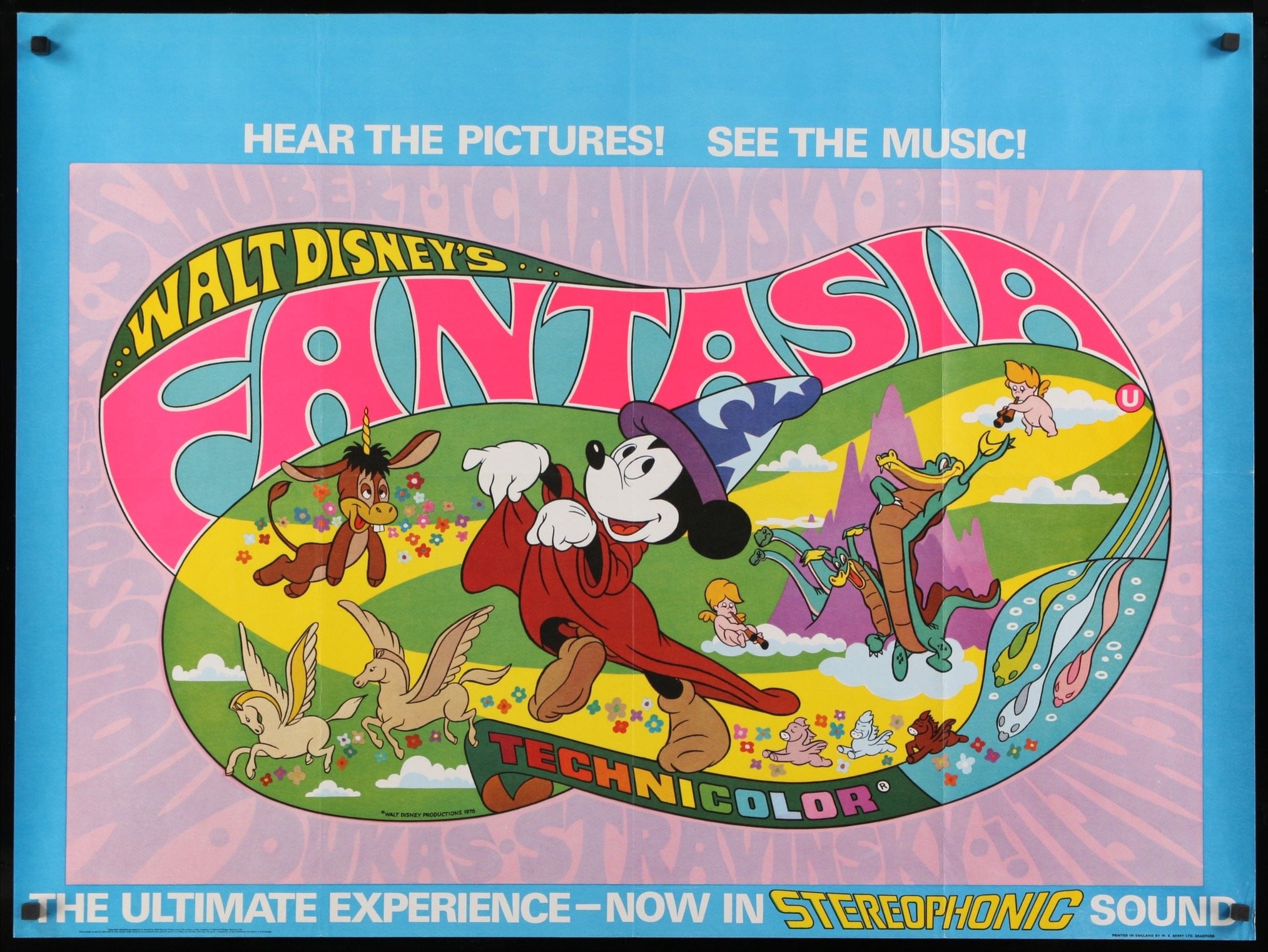 판타지아 디즈니 포스터